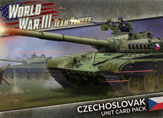 Flames of War: Team Yankee WW3: Warsaw Pact (WW3-06C) - Unit Cards: Czechoslovak