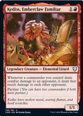 Kediss, Emberclaw Familiar (CMR-U-FOIL)