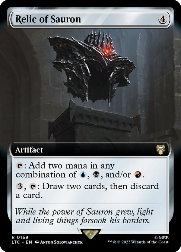 Relic of Sauron [#0159 Extended Art] (LTC-R)