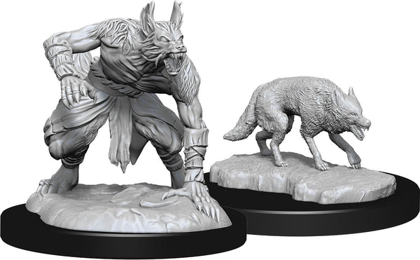 D&D: Nolzur's Marvelous Miniatures - Jackalwere & Jackal W14