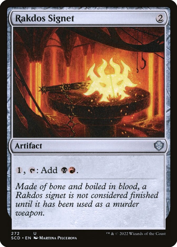 Rakdos Signet [#272] (SCD-U)