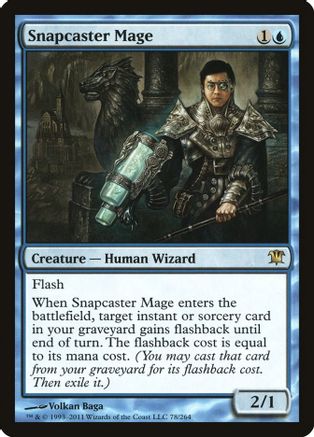 Snapcaster Mage (ISD-R) Light Play