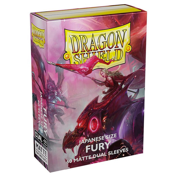 Dragon Shield: Mini - Matte Dual: Fury 60 Count