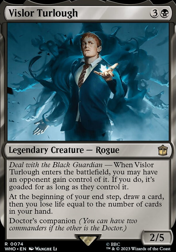 Vislor Turlough [#0074 New Cards] (WHO-R)