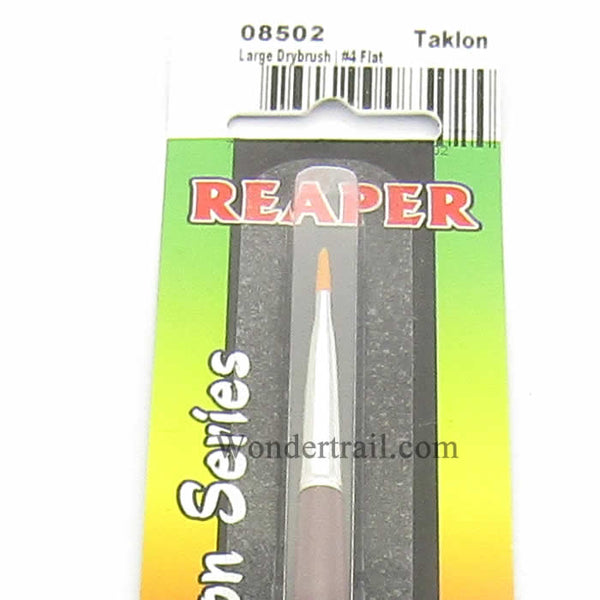 Reaper Pro-Brush: Taklon - Large Drybrush (#4 Flat)