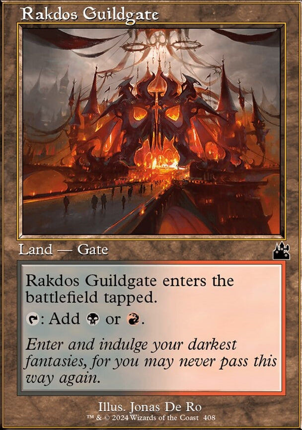Rakdos Guildgate [#0408 Retro Frame] (RVR-C)