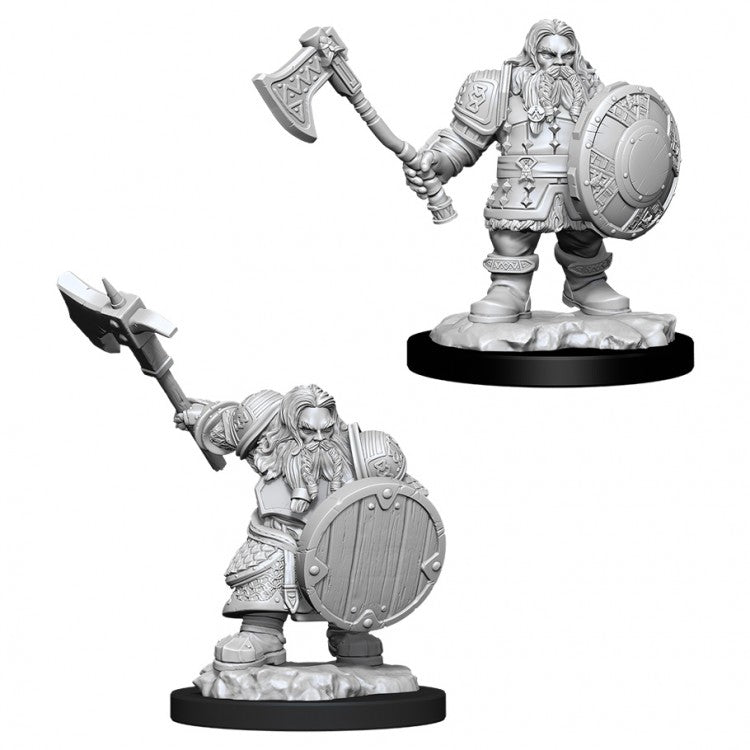 D&D: Nolzur's Marvelous Miniatures - Male Dwarf Fighter W11