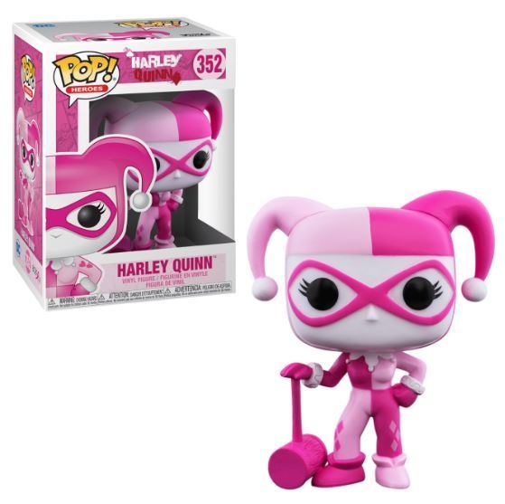 POP Figure: DC #0352 - Harley Quinn (Breast Cancer Awareness)