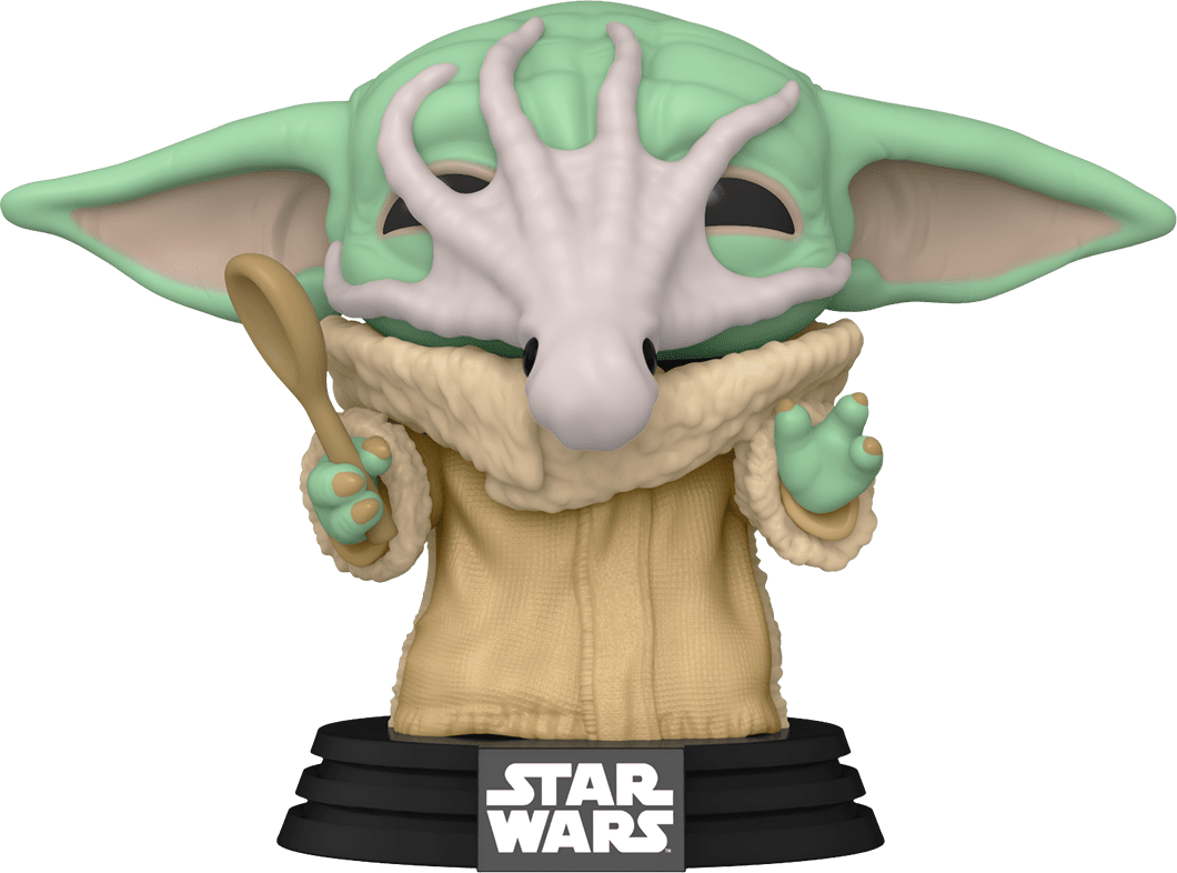 POP Figure: Star Wars The Mandalorian #0469 - Grogu with Chowder Squid (Target)
