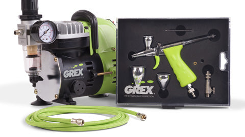 Grex: Airbrush Combo Kit - GCK03 Tritium TG 3