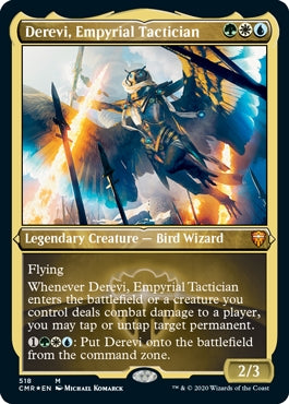 Derevi, Empyrial Tactician [#518 Etched Foil] (CMR-M)