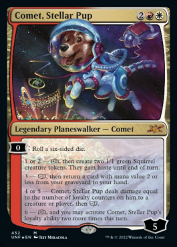 Comet, Stellar Pup [#452 Galaxy Foil] (UNF-M)