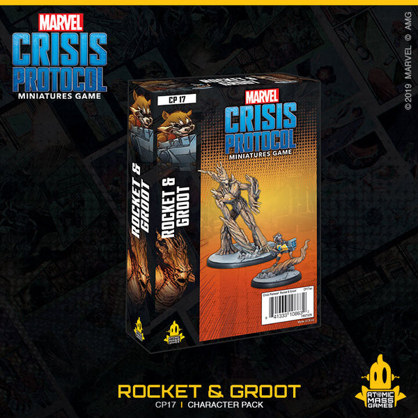 Marvel: Crisis Protocol (CP17) - Character Pack: Rocket & Groot