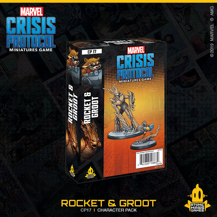 Marvel: Crisis Protocol (CP17) - Character Pack: Rocket & Groot