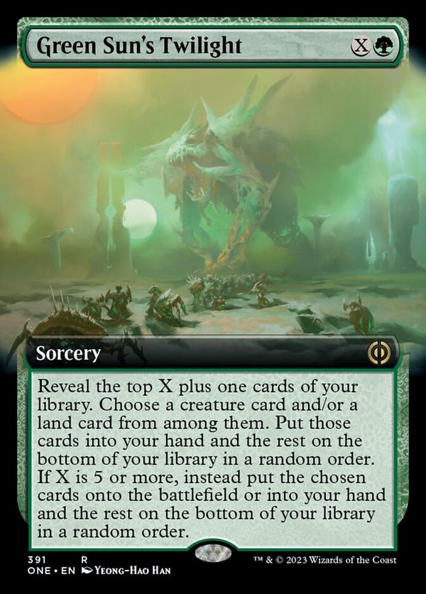 Green Sun's Twilight [#391 Extended Art] (ONE-R)