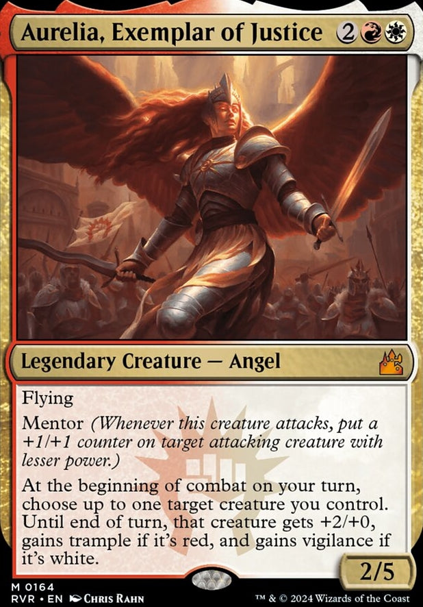 Aurelia, Exemplar of Justice [#0164] (RVR-M)