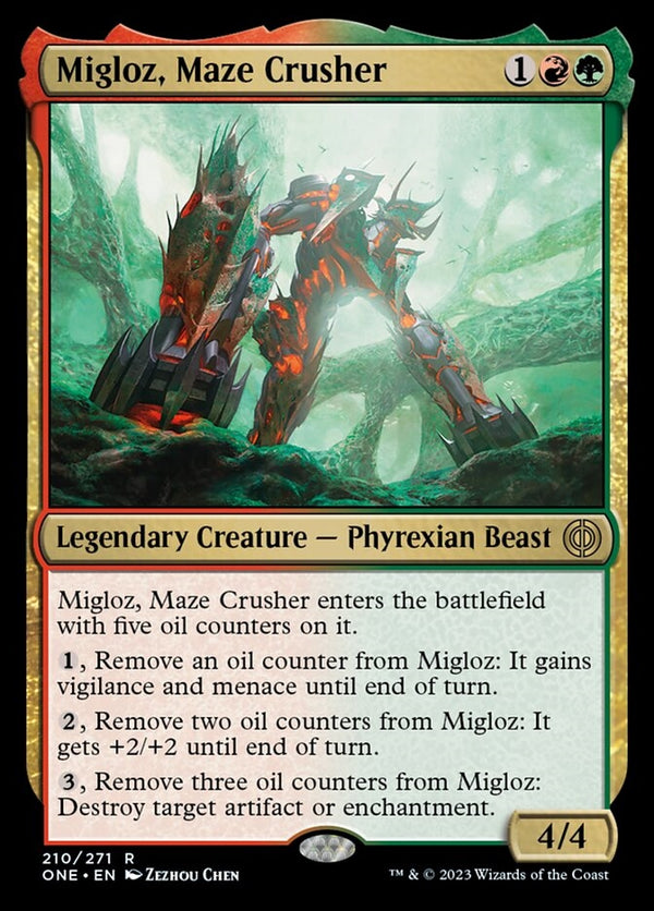 Migloz, Maze Crusher (ONE-R)