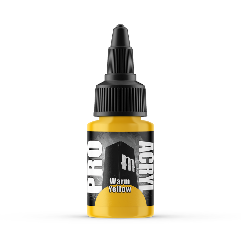 Monument Hobbies: PRO Acryl - 072 Warm Yellow (22mL)