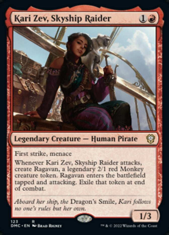 Kari Zev, Skyship Raider [#123] (DMC-R)