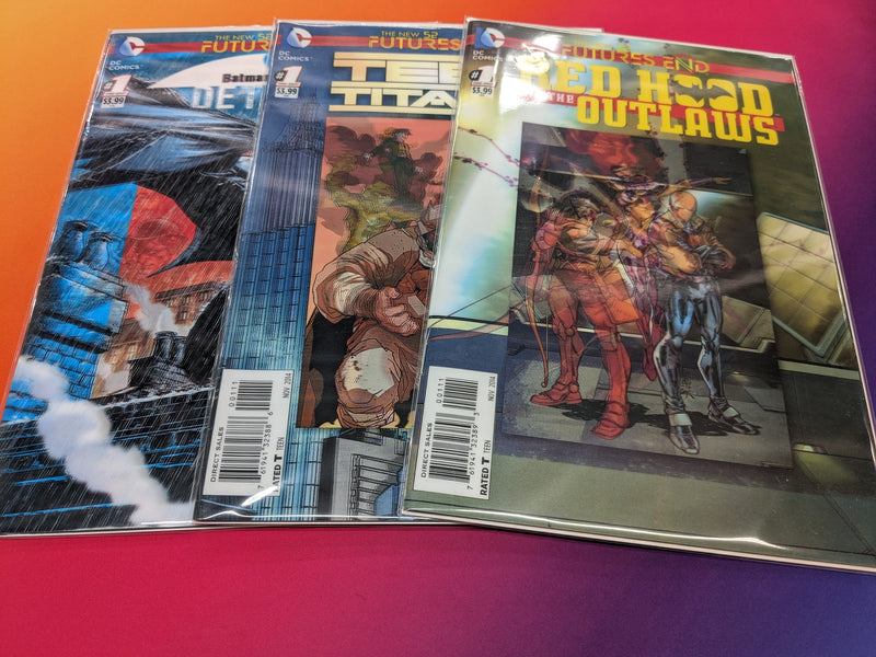 New 52 Futures End Lenticular One-Shot Complete Bundle (41 Comics)