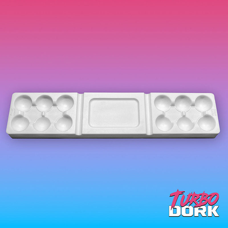 Turbo Dork: Large White Silicone Dry Palette