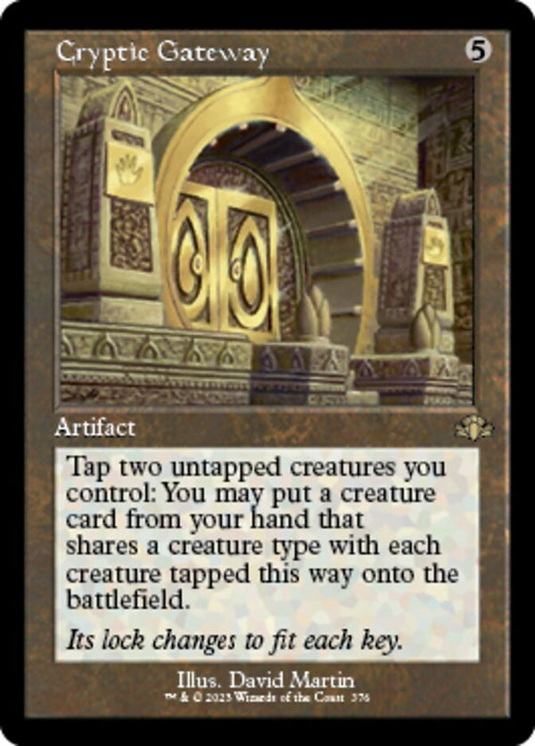 Cryptic Gateway [#376 Old Frame Bonus Sheet] (DMR-R)