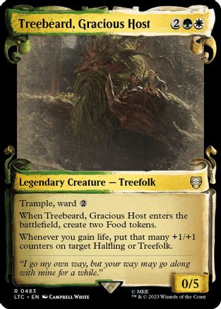 Treebeard, Gracious Host [#0483 Showcase Scrolls] (LTC-R)