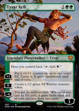 Tyvar Kell [Borderless Planeswalkers #287] (KHM-M)