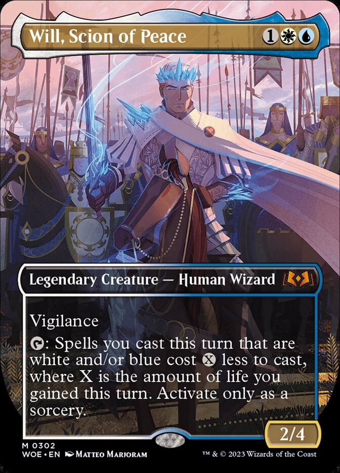 Will, Scion of Peace [#0302 Alternate-Art Borderless] (WOE-M)