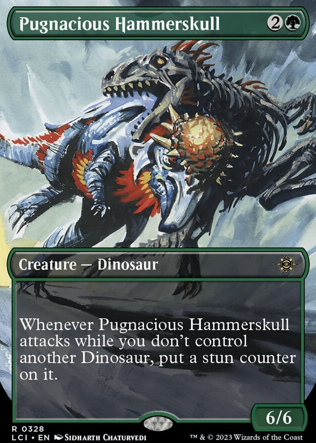 Pugnacious Hammerskull [#0328 Borderless] (LCI-R)