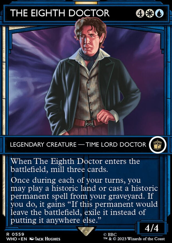 The Eighth Doctor [#0559 Tardis Showcase] (WHO-R)