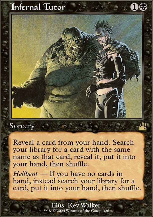 Infernal Tutor [#0326 Retro Frame] (RVR-R)
