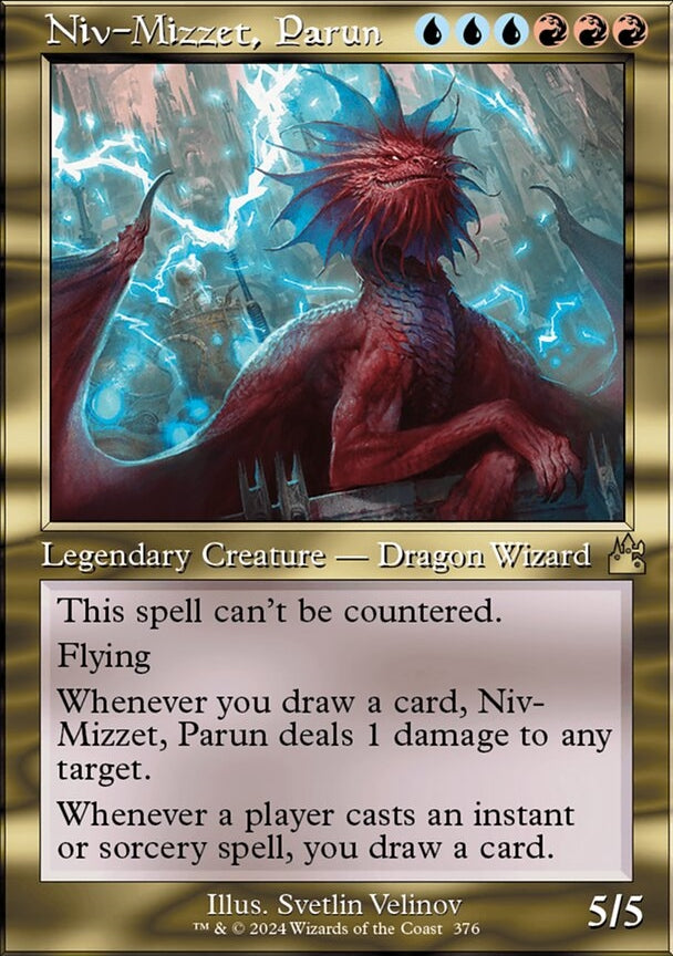 Niv-Mizzet, Parun [#0376 Retro Frame] (RVR-R)