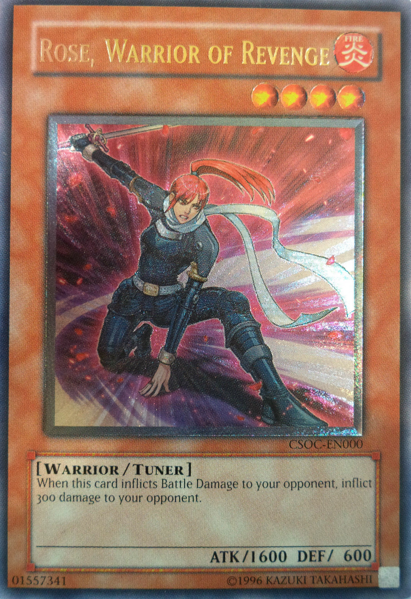 Rose, Warrior of Revenge (CSOC-EN000) Ultimate Rare - Near Mint Unlimited