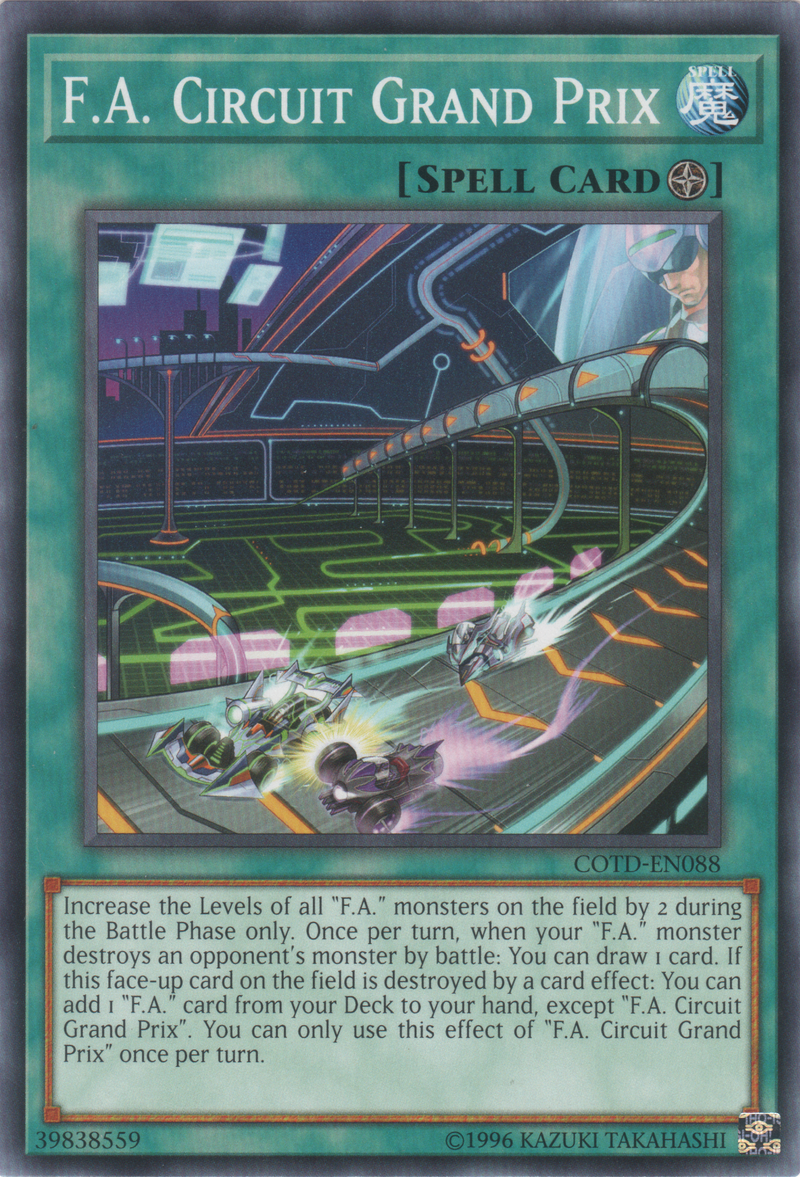 F.A. Circuit Grand Prix (COTD-EN088) Near Mint Unlimited - Common