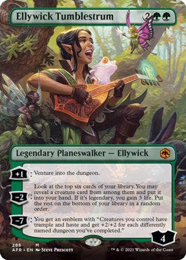 Ellywick Tumblestrum [#286 Borderless Planeswalkers] (AFR-M)