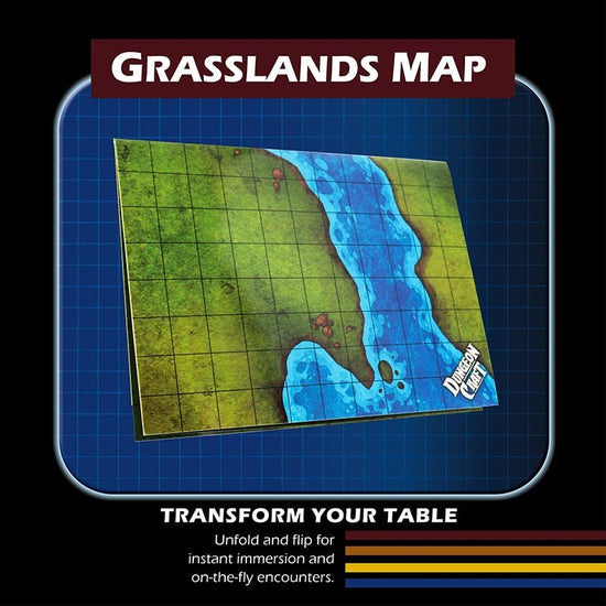 Dungeon Craft: Battle Map -  Grasslands