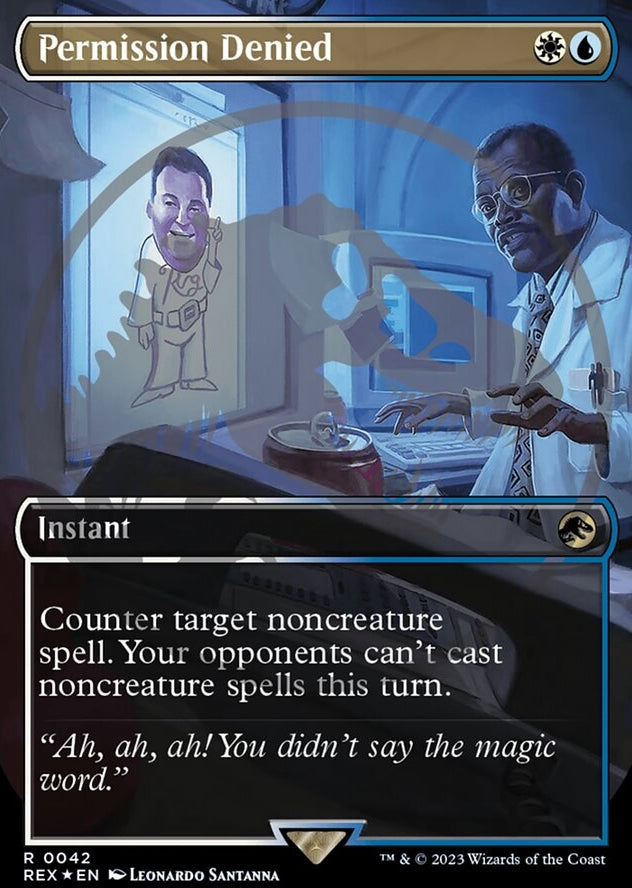 Permission Denied [#0042 Embossed Foil] (REX-R)