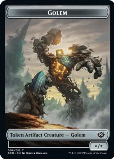 Golem Token [#006/012] (BRO-T)