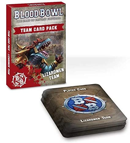 Blood Bowl: Team Card Pack - Lizardmen (OOP)