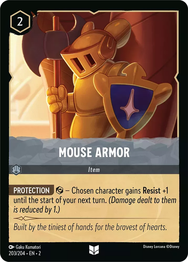 Mouse Armor (Rise of the Floodborn 203/204) Uncommon - Near Mint