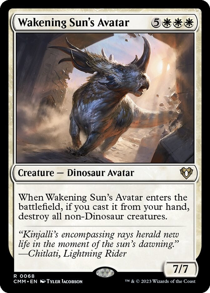 Wakening Sun's Avatar [#0068] (CMM-R)