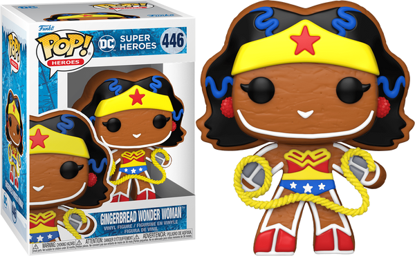 POP Figure: DC Holiday #0446 - Gingerbread Wonder Woman