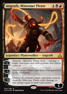 Angrath, Minotaur Pirate [#201] (RIX-M-PD)