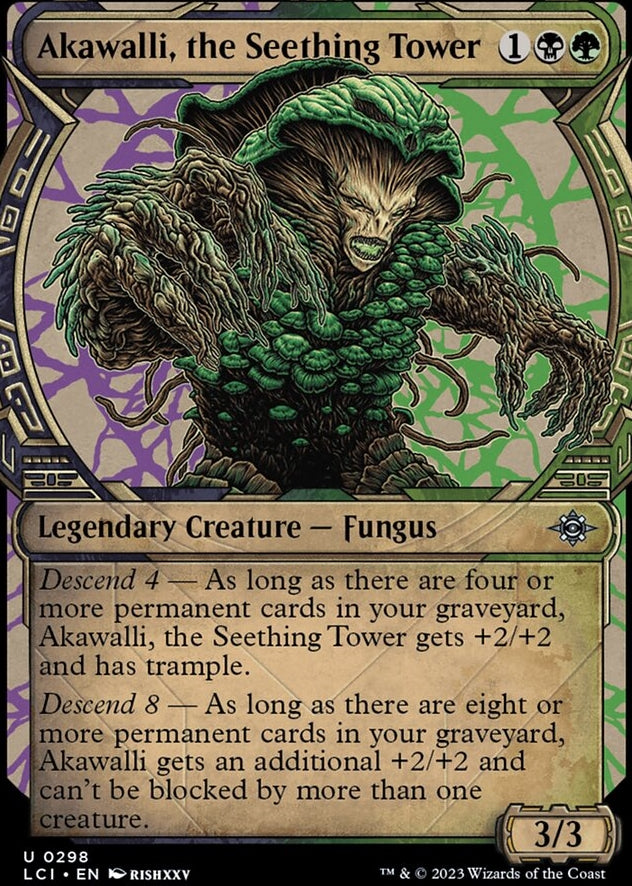 Akawalli, the Seething Tower [#0298 Showcase] (LCI-U)