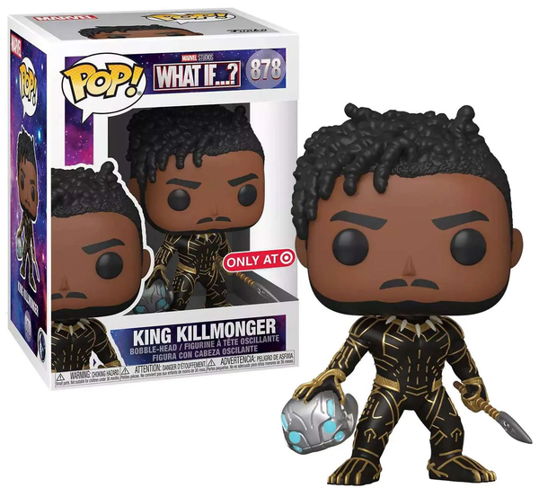 POP Figure: Marvel What If #0878 - King Killmonger (Target)