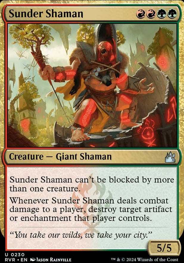 Sunder Shaman [#0230] (RVR-U)