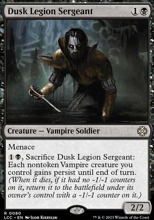 Dusk Legion Sergeant [#0080] (LCC-R)