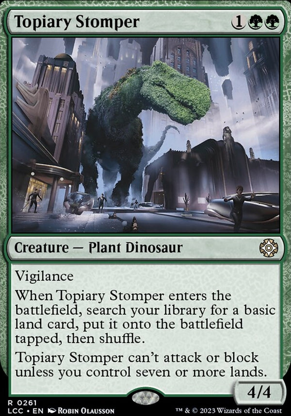 Topiary Stomper [#0261 Reprint] (LCC-R)