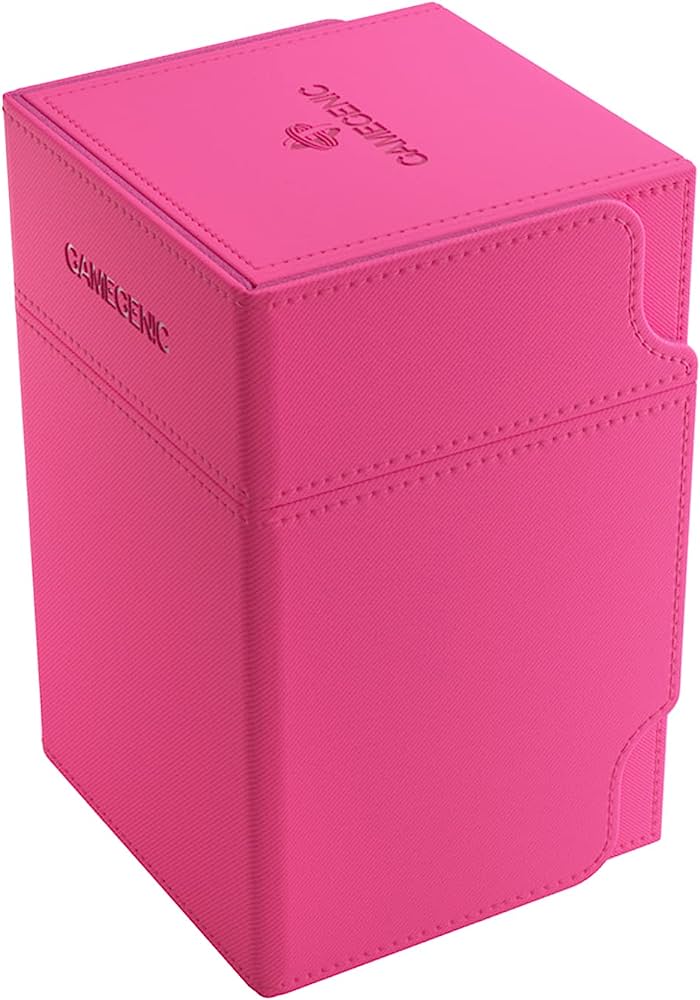 GameGenic: Deck Box - Watchtower 100+ XL: Pink